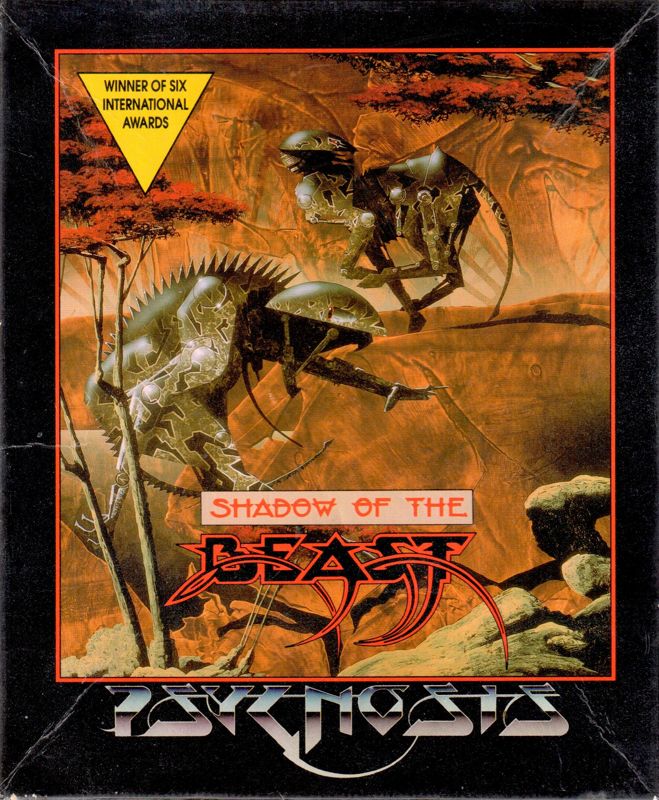 Shadow of the Beast box art for Sega Mega Drive